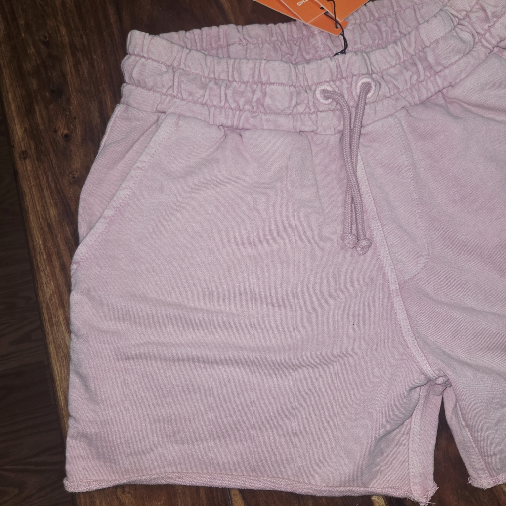 YoungLA Light Pink Athletic Drawstring Shorts - Picture 4 of 9